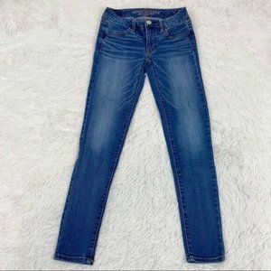 American Eagle super stretch low rise jegging jean